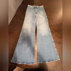 Mother The Tab Roller Skimp Flare Jeans, Women's 26x30